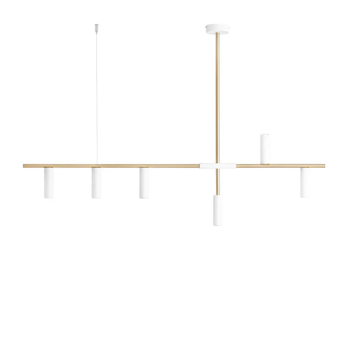 Lampa suspendata VERAN 6 BRASS