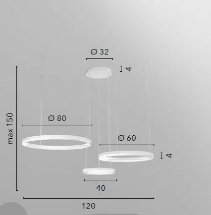Lampa suspendata CCT ACROBAT