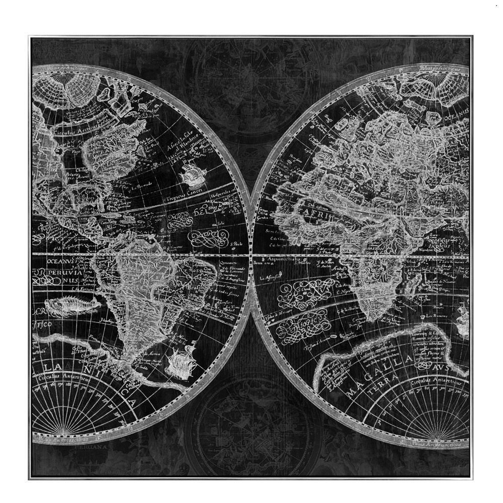 Tablou MAPA MUNDI 100 CM