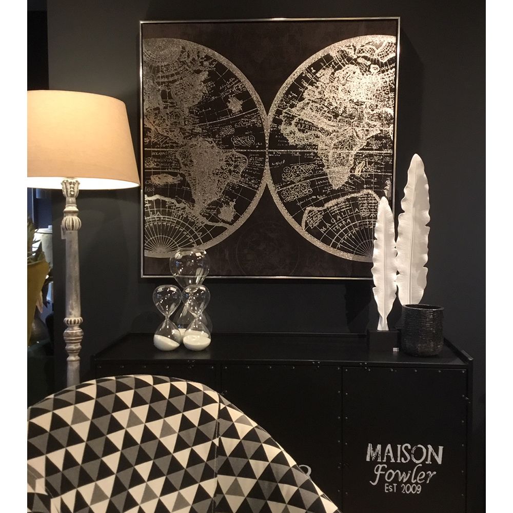 Tablou MAPA MUNDI 100 CM