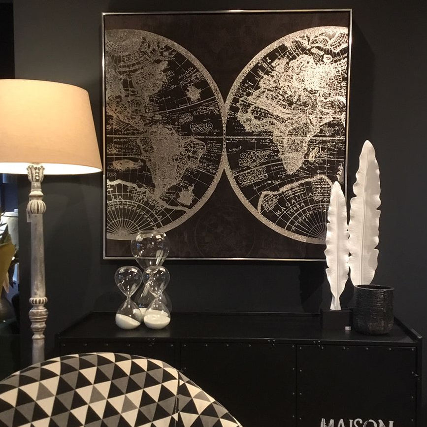 Tablou MAPA MUNDI 100 CM