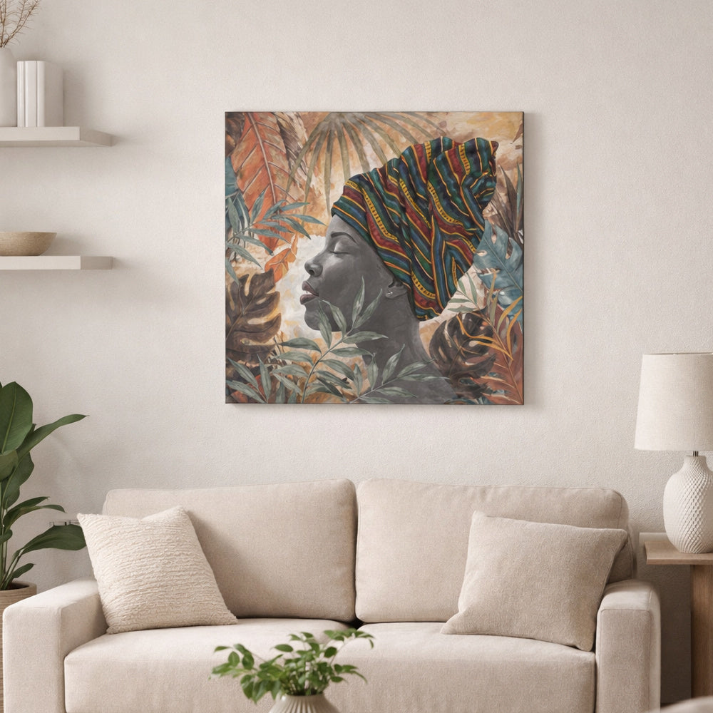 Tablou VARNNES, 80 × 80 × 4 cm — imagine 2