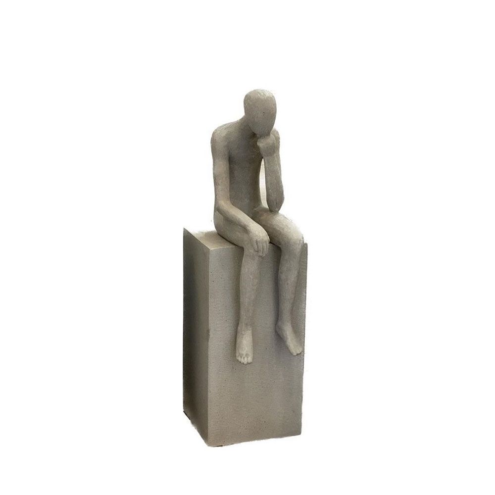 Decoratiune PORTER THINKING MAN H53 CM