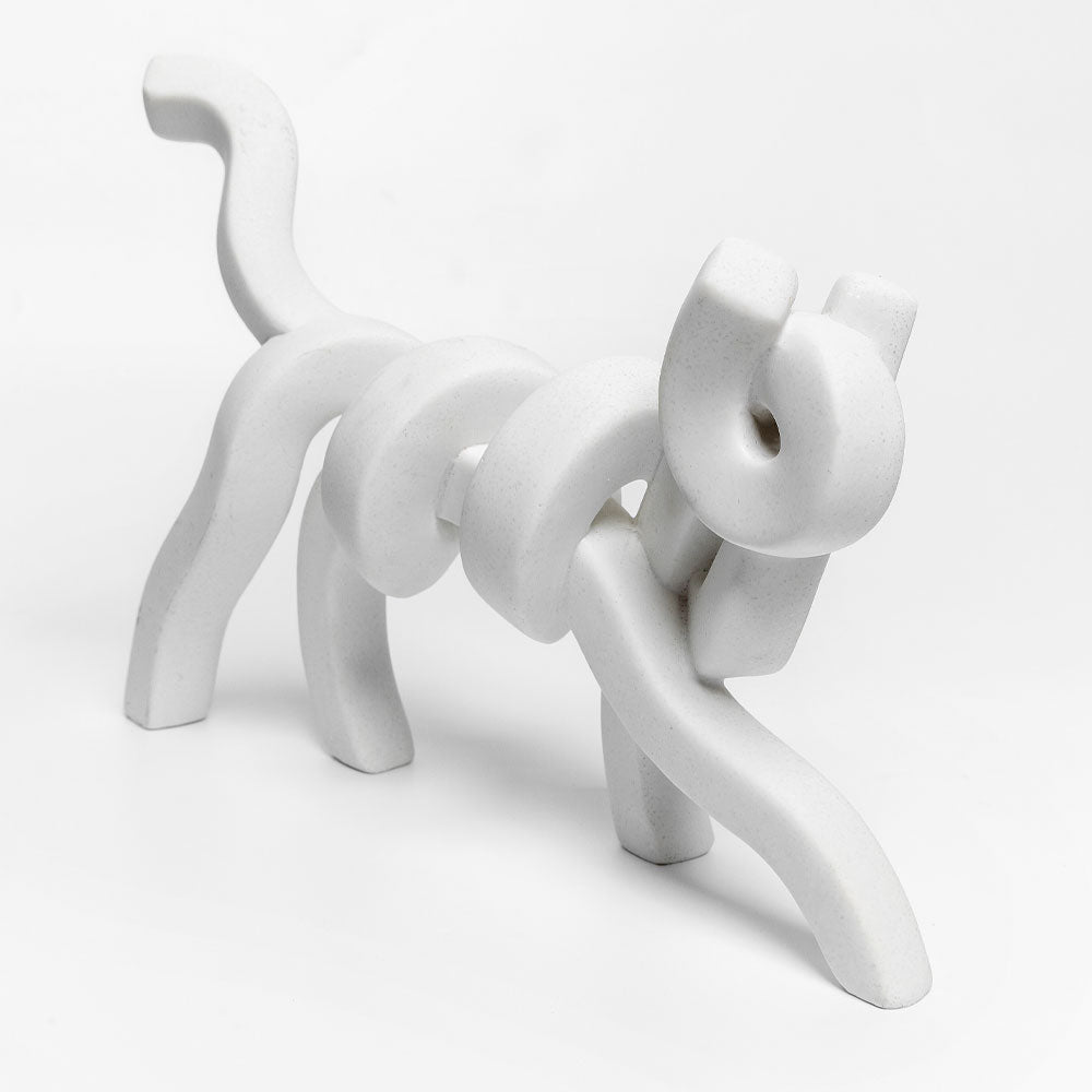 Figură decorativă HJALMAR 02, 30 × 8 × 22 cm — imagine 4