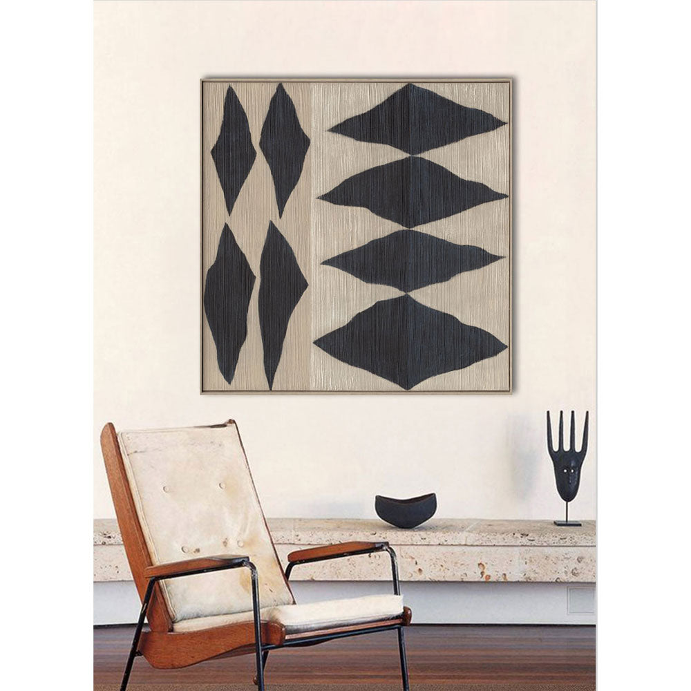 Tablou KAJSA 02, 100 × 100 × 5 cm — imagine 2
