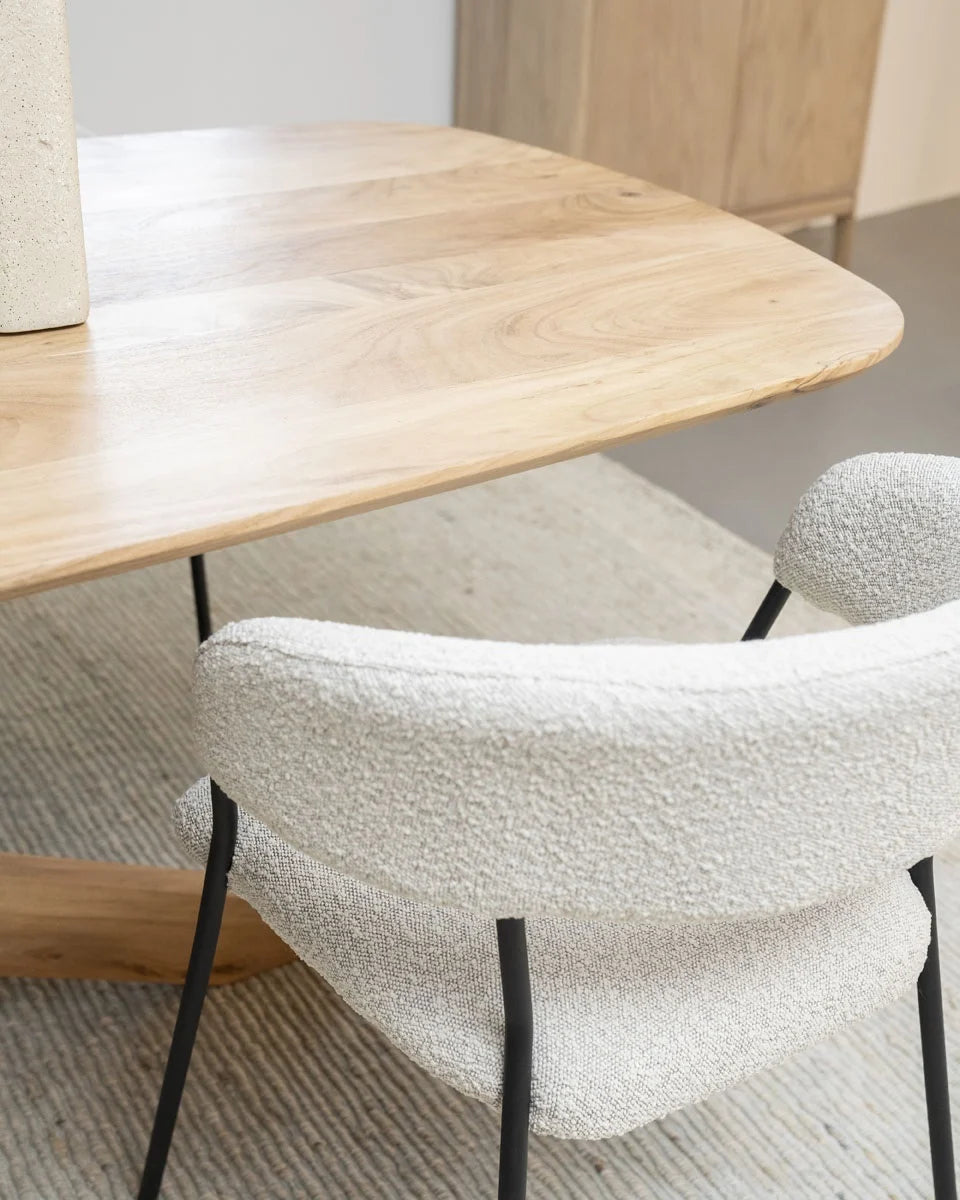 Masa ELDA NATURAL 200/240/280 x 100 CM