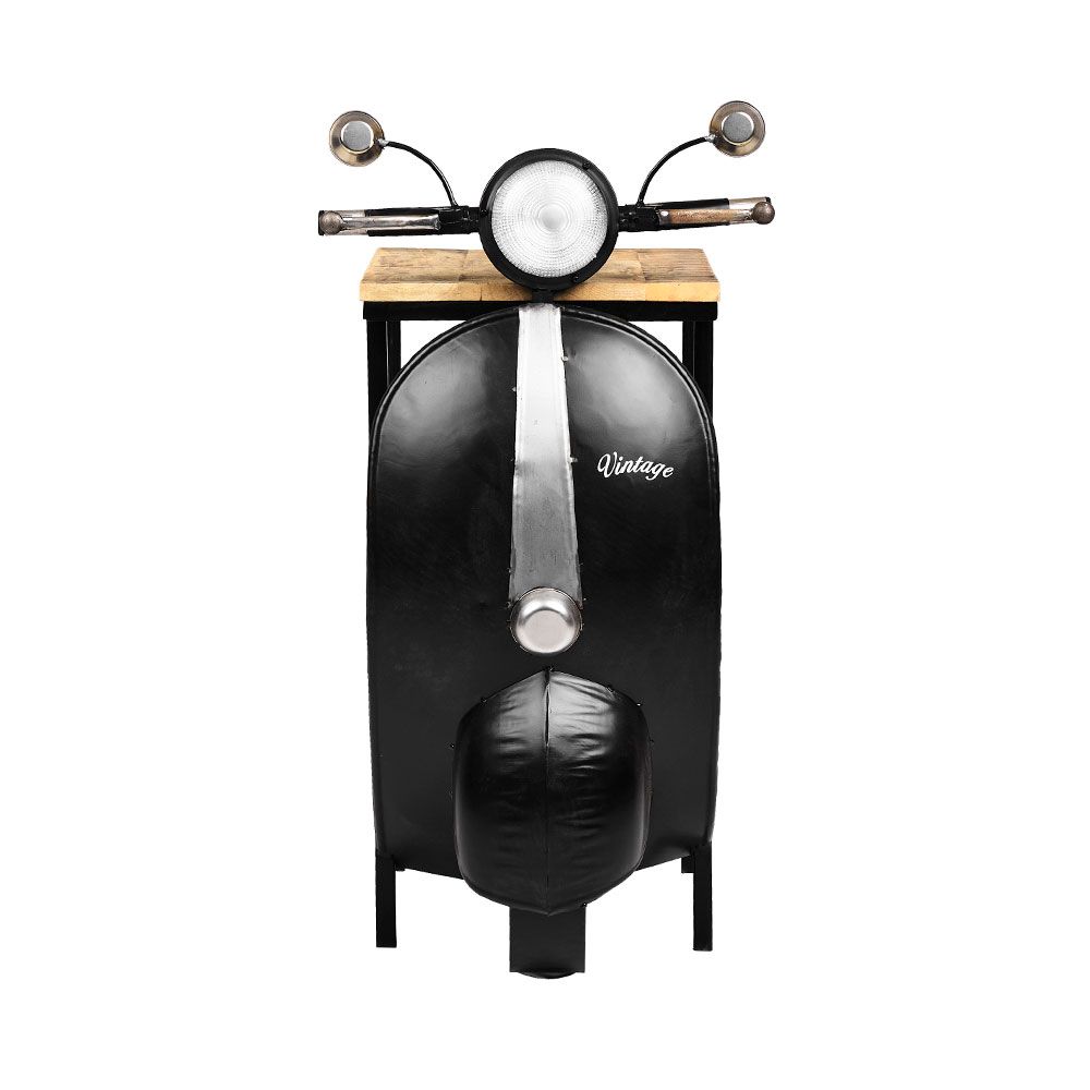 Masuta de cafea RALIO VESPA BLACK 61 x 45 x 85 CM