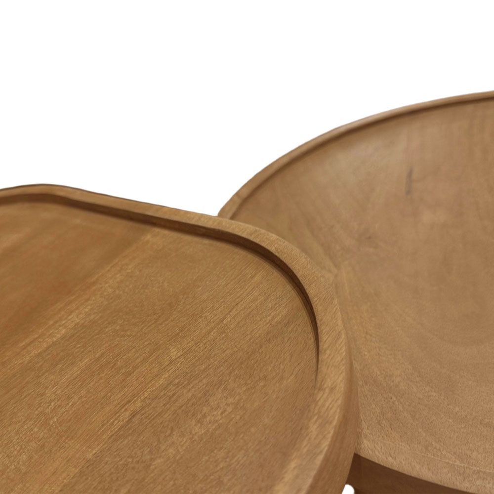 Set 2 masute de cafea ESTIA 38/40 x 45/50 CM