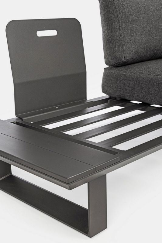 Set pentru exterior KONNOR CHARCOAL CORNER