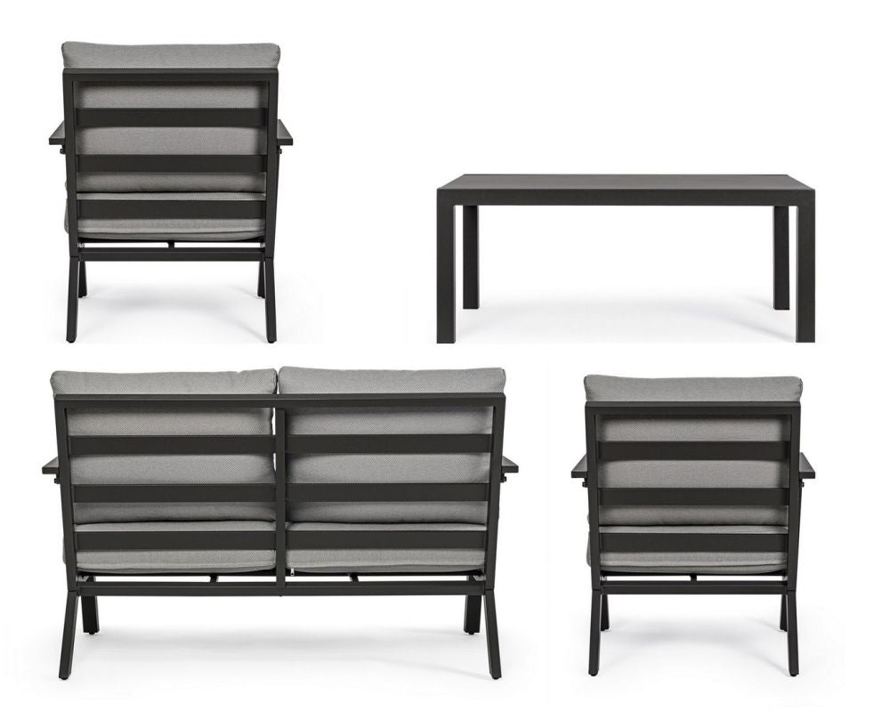 Set pentru exterior HARLEY CHARCOAL 4PCS