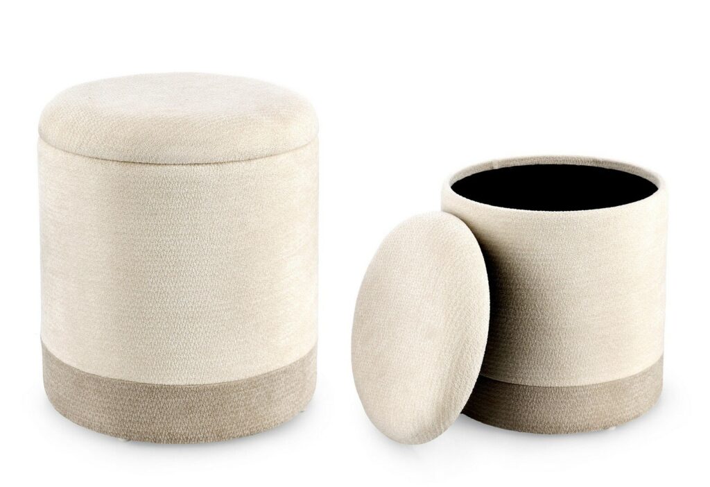 Set 2 taburete DEVA Ø35/39 CM