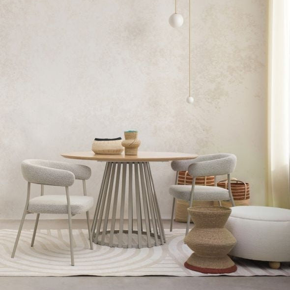 Masa CILLIAN TAUPE Ø120 CM