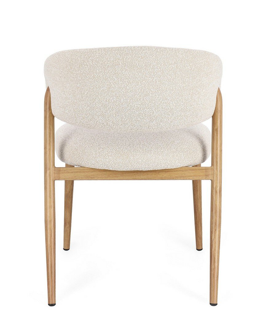 Scaun CASSANDRA NATURAL/LINEN