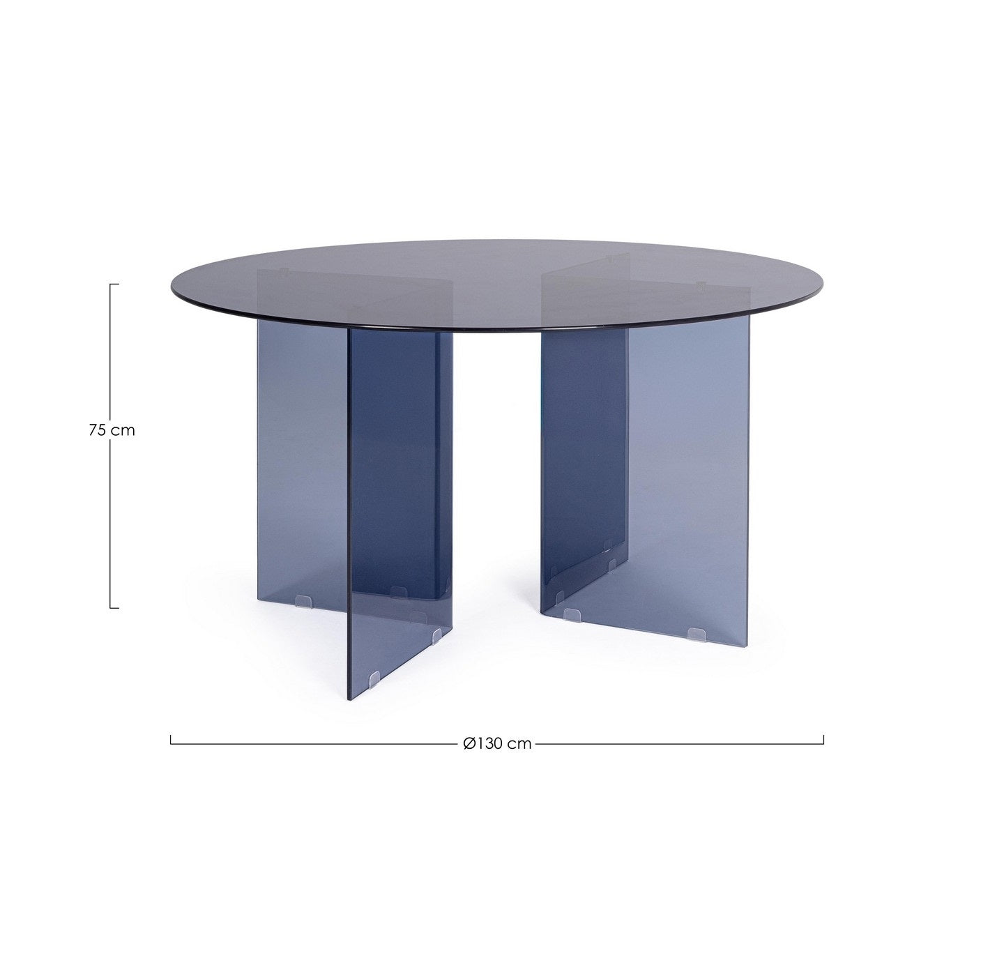 Masa IRIDE DARK Ø130 CM