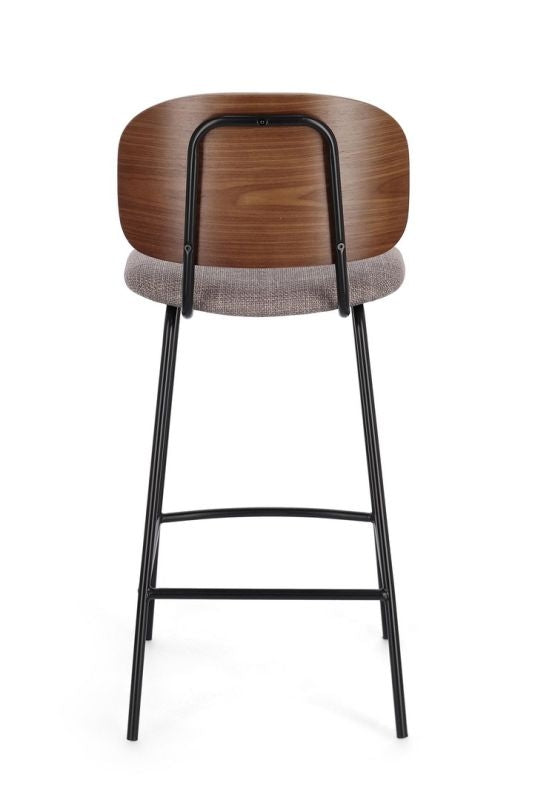 Scaun de bar SIENNA GREY H67 CM