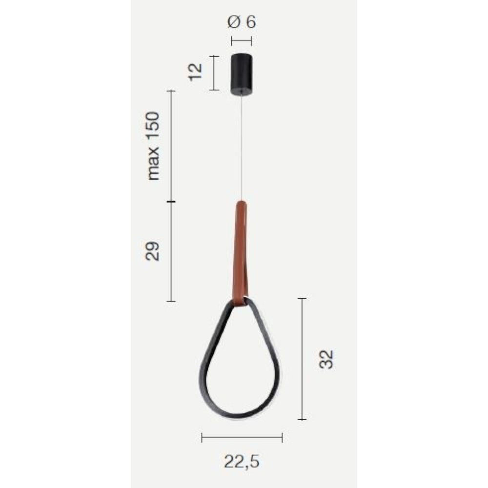 Lampa suspendata dimabila REGULAR B