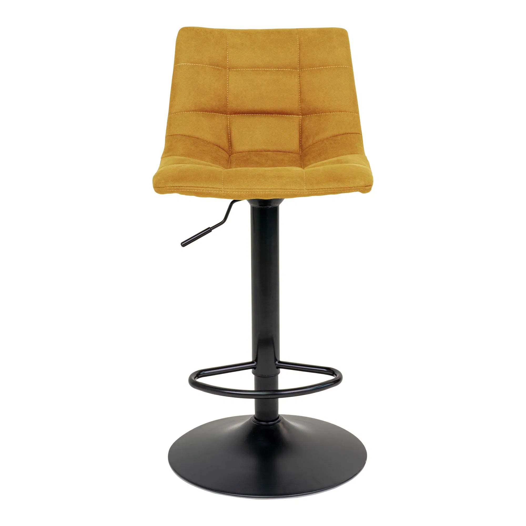 Scaun de bar ELVOREN VELVET H61/81 CM