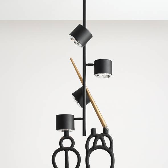 Lampa suspendata MEZA 4 VERTICAL