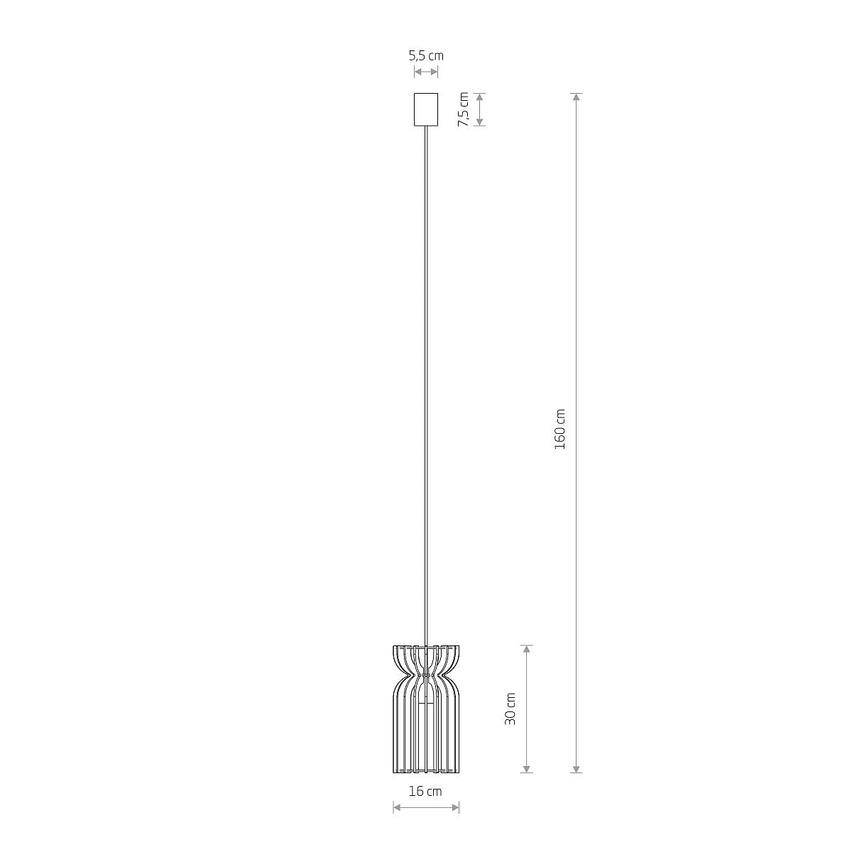 Lampa suspendata UDONE B