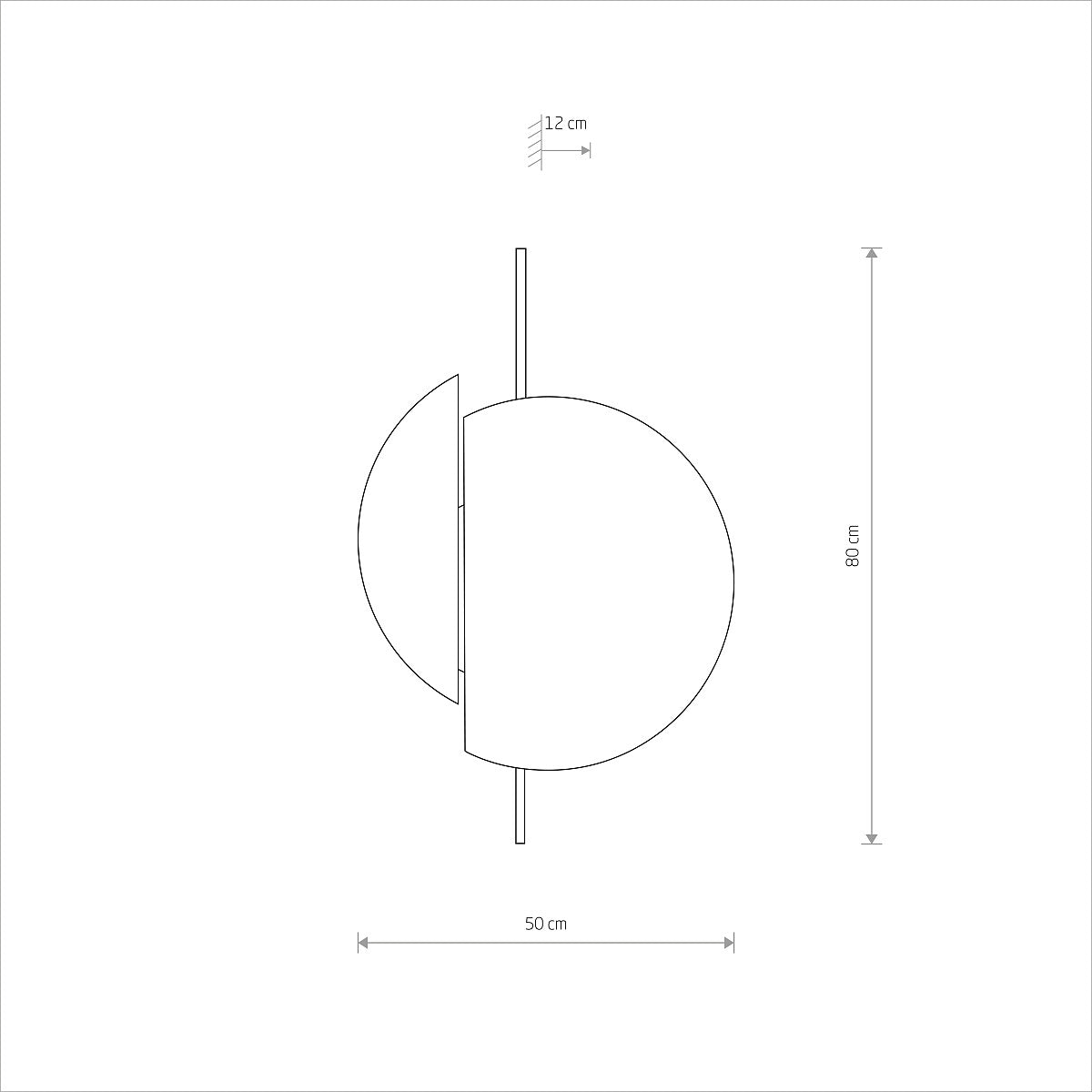 Aplica de perete ZINKA C