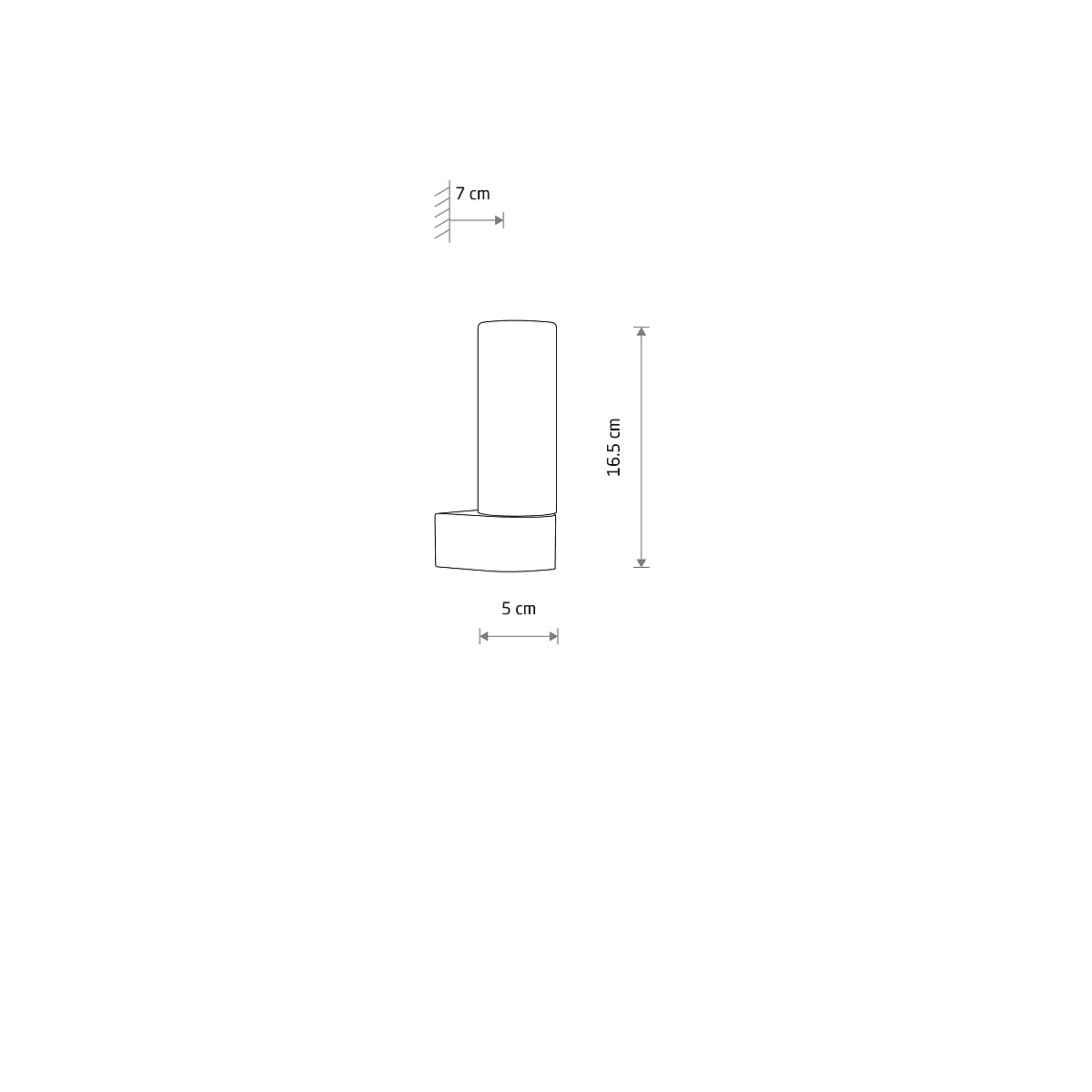 Aplica de perete ALABAMA ONE