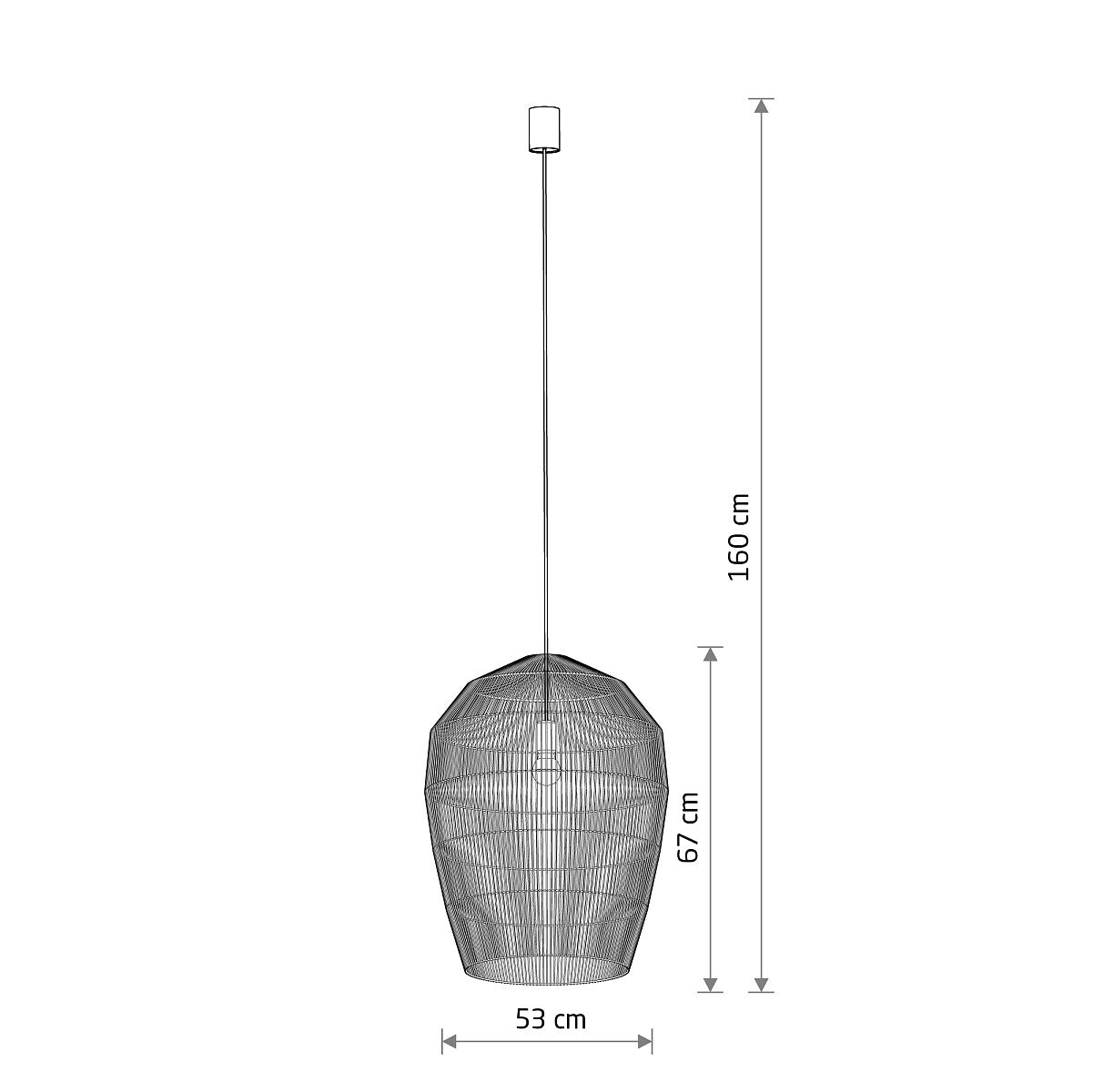 Lampa suspendata AITI L