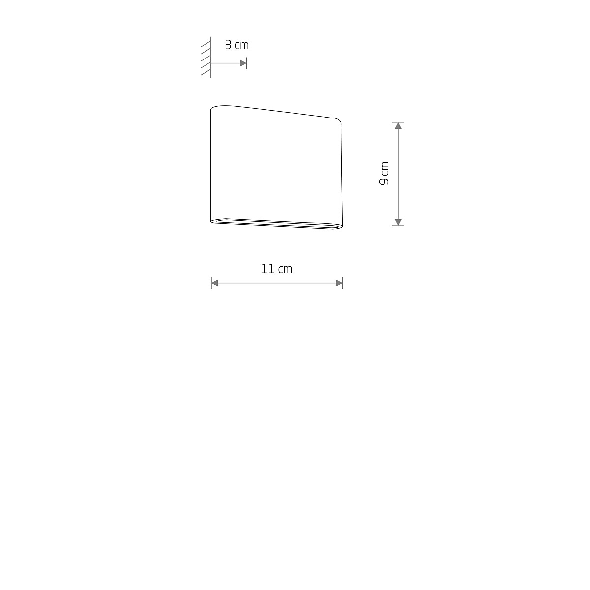 Aplica de perete SENA S