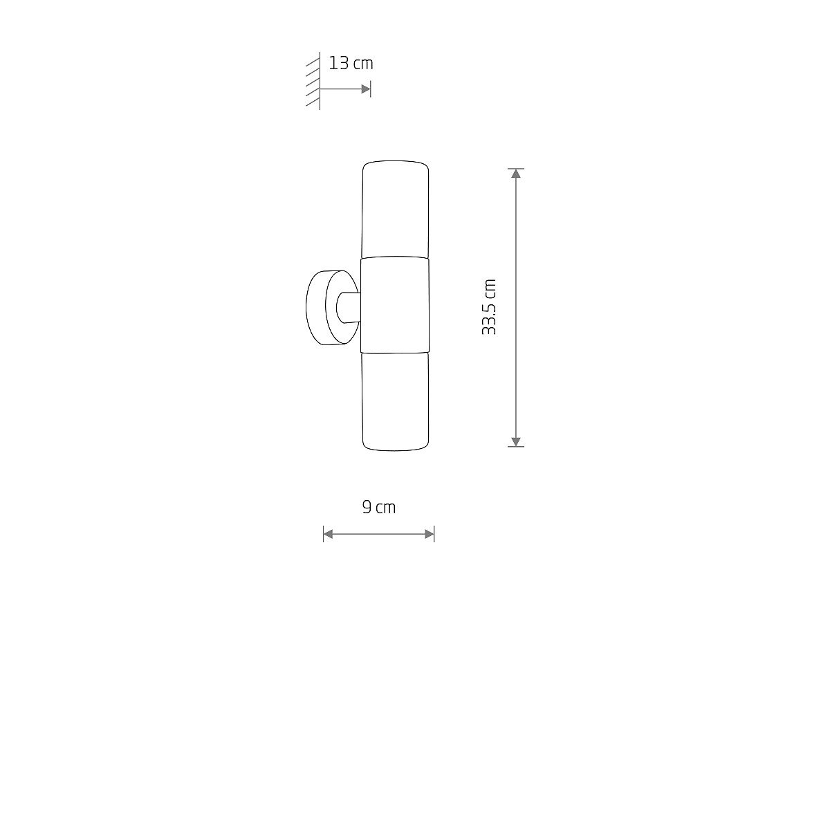 Aplica de perete RIVA II