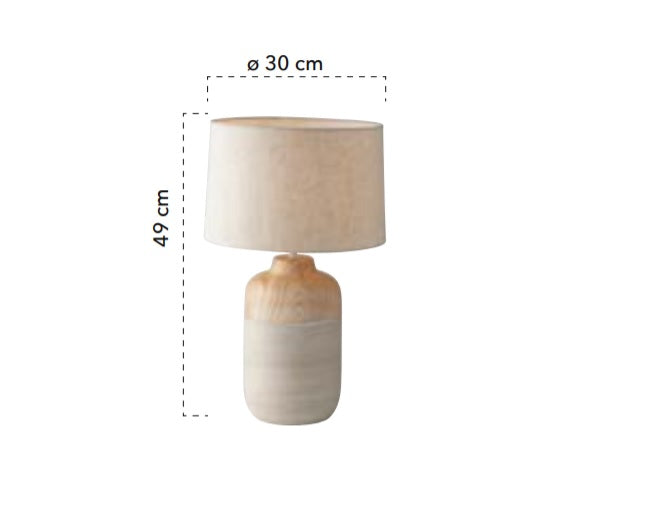 Veioza WOODY ø 30 cm