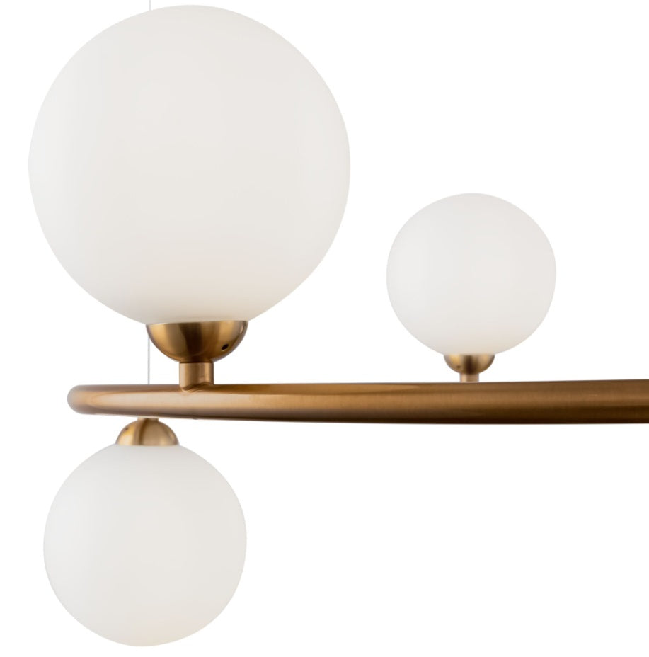 Lampă suspendată PARK 6L BRONZE