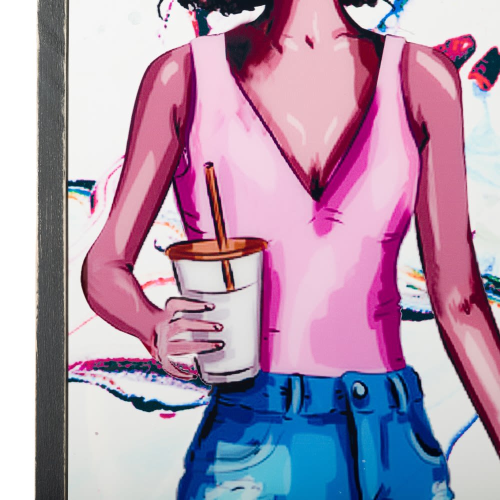 Set 4 tablouri DONIA 34 x 120 CM