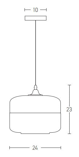Lampa suspendata VELIN