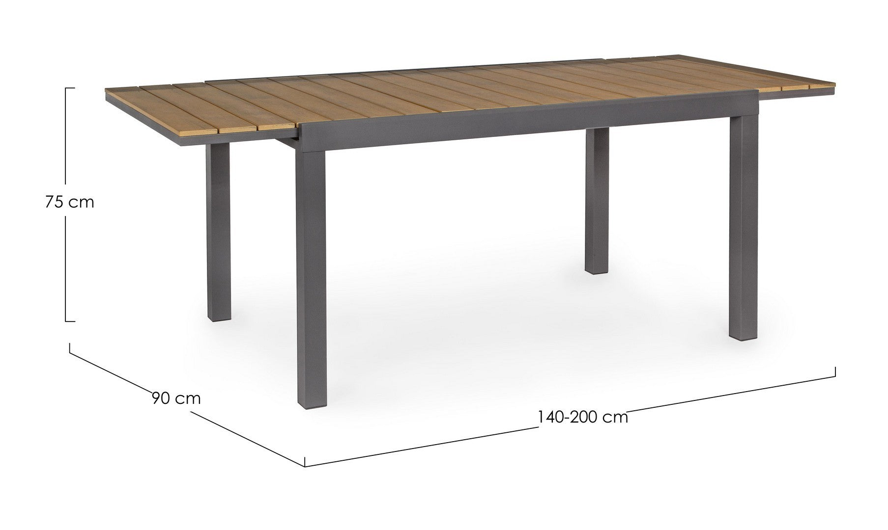 Masa extensibila ELIAS 140(200)-90 CM
