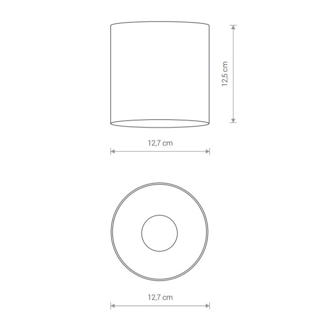 Spot aplicat PONTI WHITE