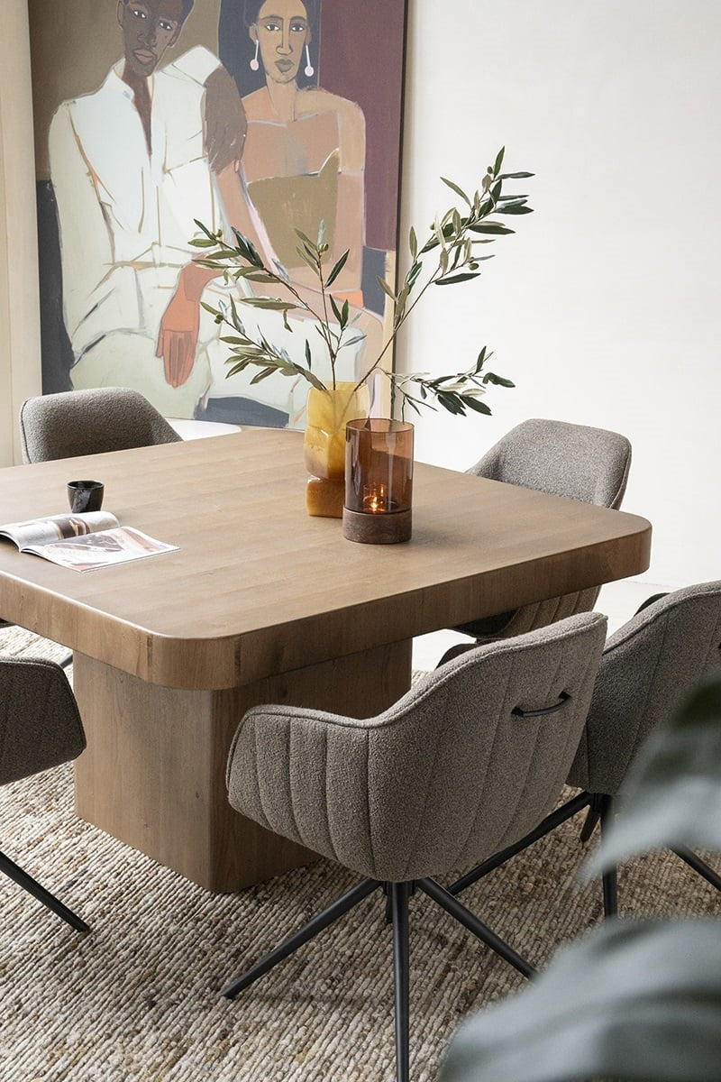 Masa MONIS BROWN 140 CM