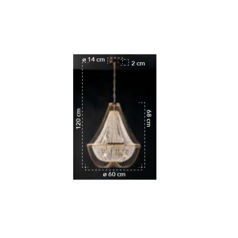 Lampa suspendata VIENNA Ø60 cm
