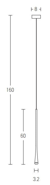 Lampa suspendata GALWAY 6W