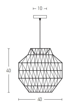 Lampa suspendata ZAMOLE