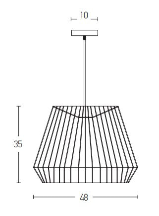 Lampa suspendata PERSIAN