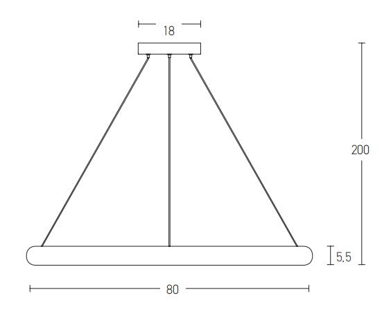 Lampa suspendata dimabila ACRILIA