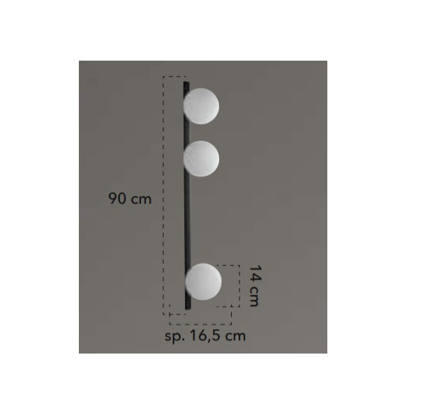 Aplica de perete ENOIRE 3L