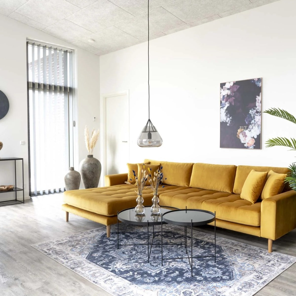 Masuta de cafea VENICE BRASS Ø48 x48 CM