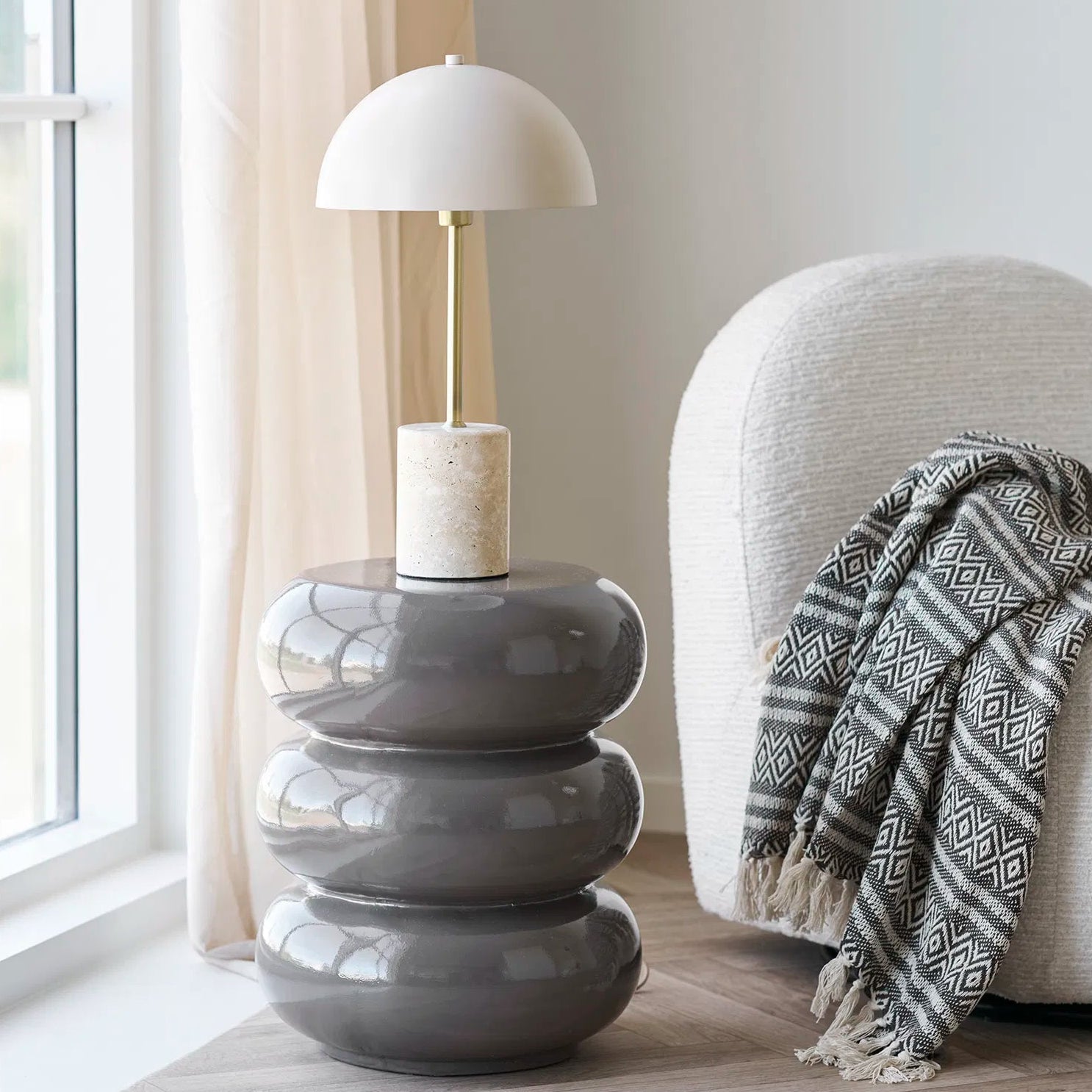 Masuta de cafea NIVIA Ø35 x 44 CM