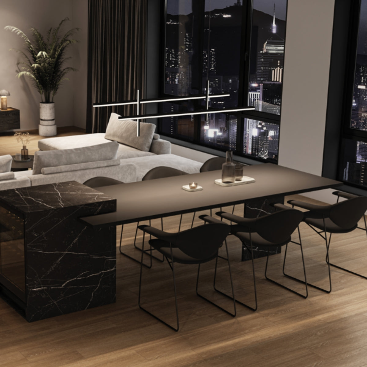 Lampa suspendata dimabila CRYVANT