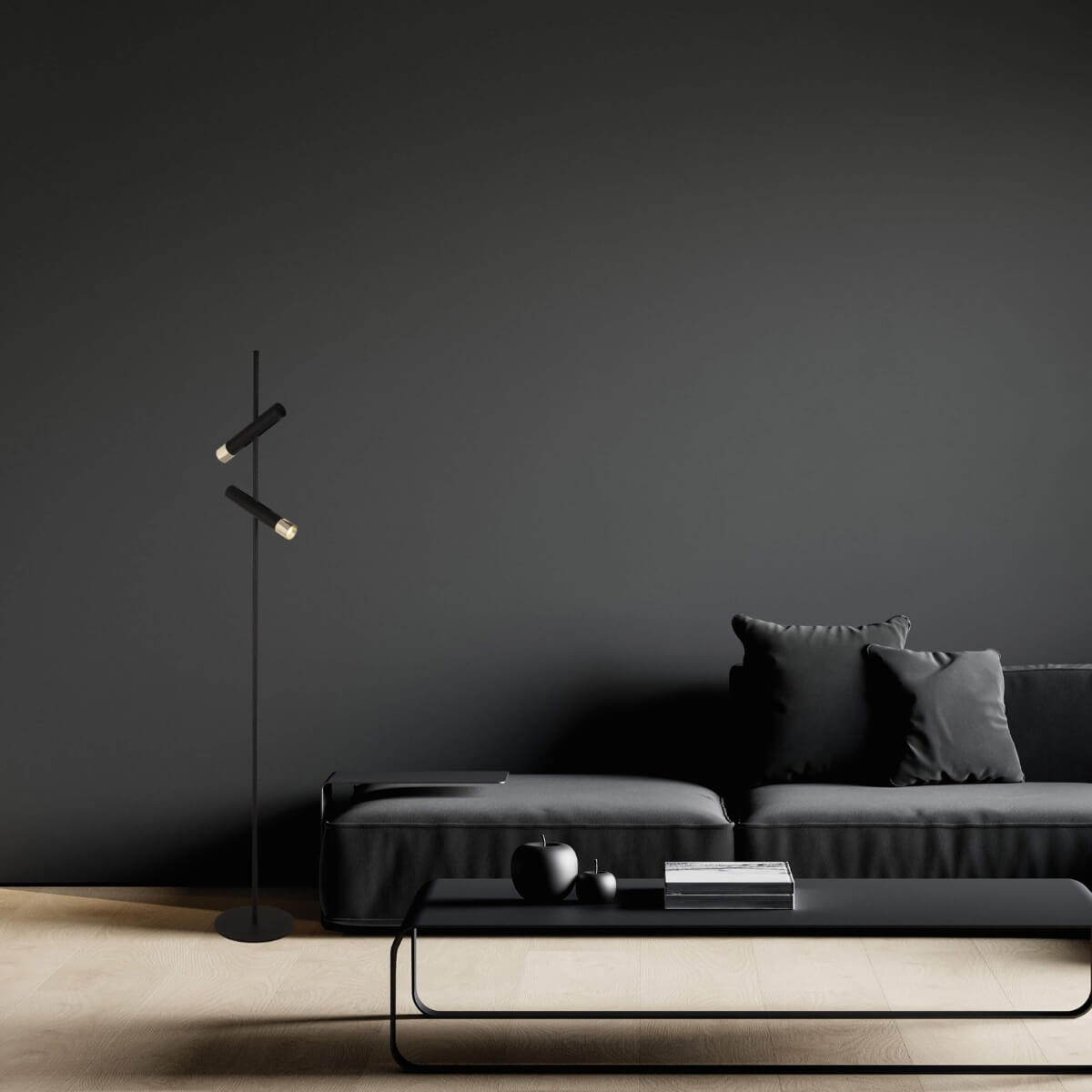 Lampadar PORTAL BLACK