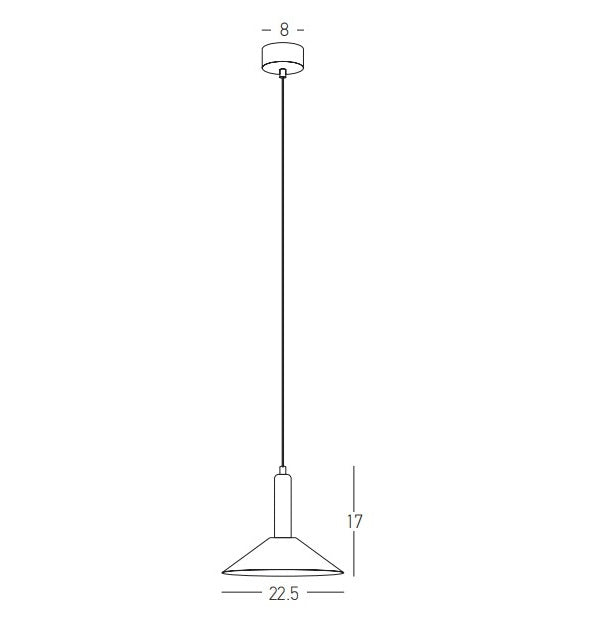 Lampa suspendata TORES GAMA