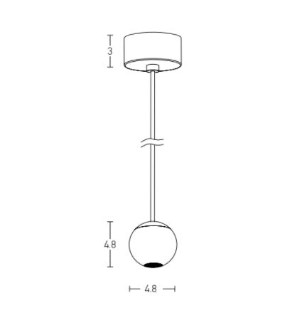 Lampa suspendata DOTTY