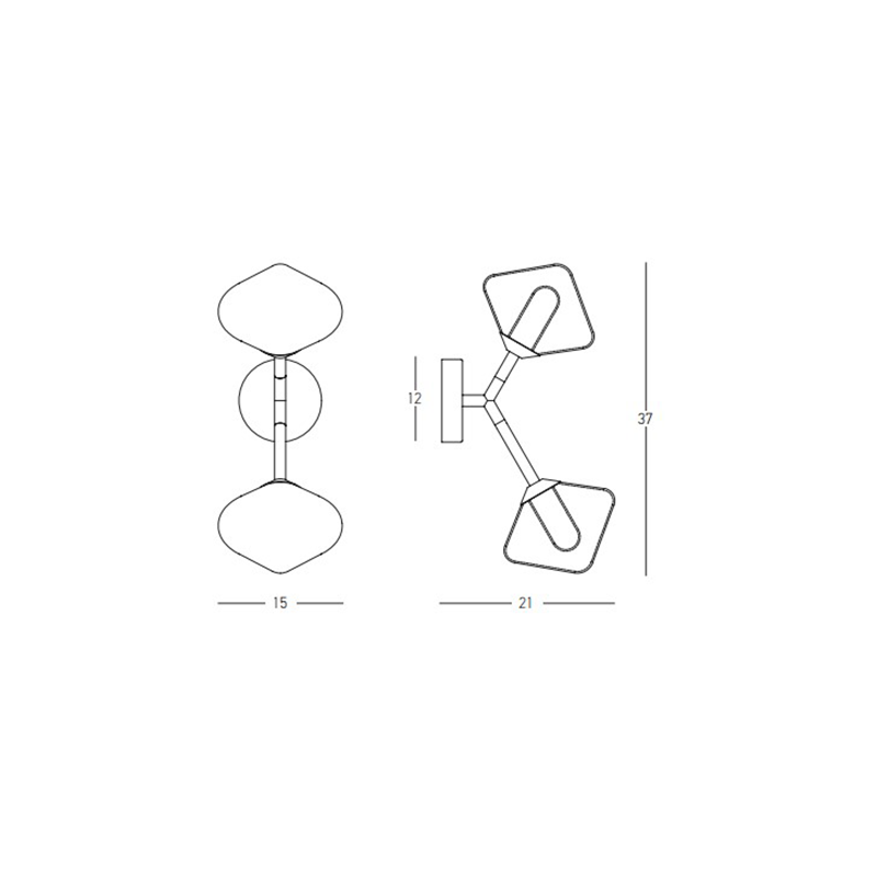 Aplica de perete BELASO