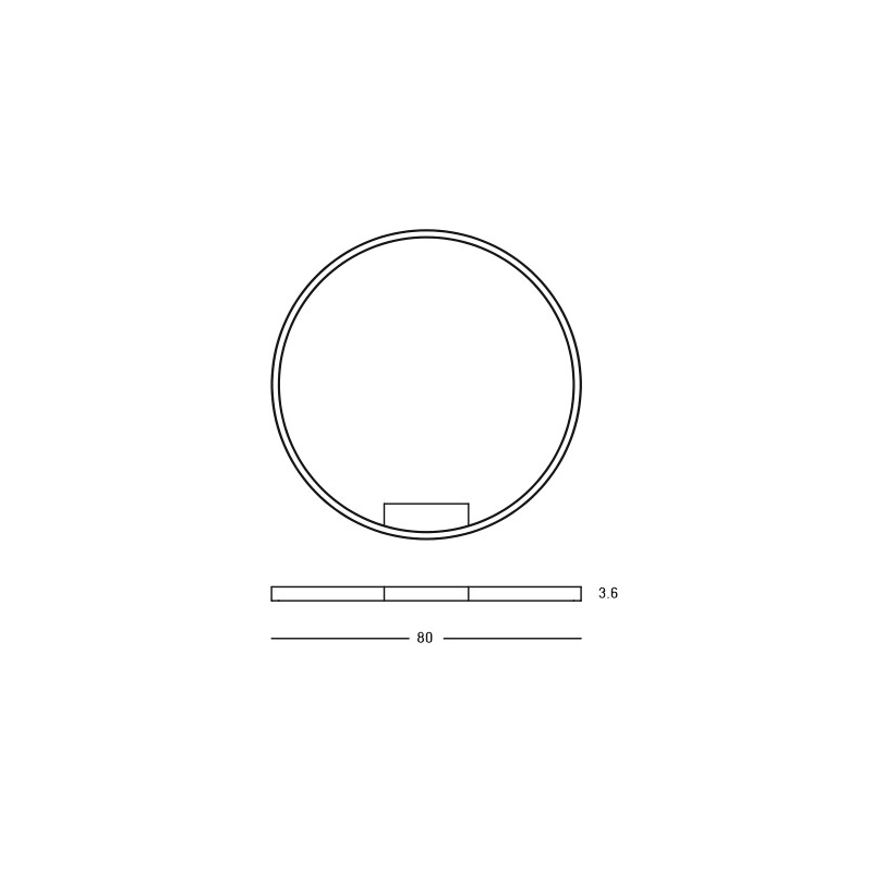 Plafoniera TURELO 50W