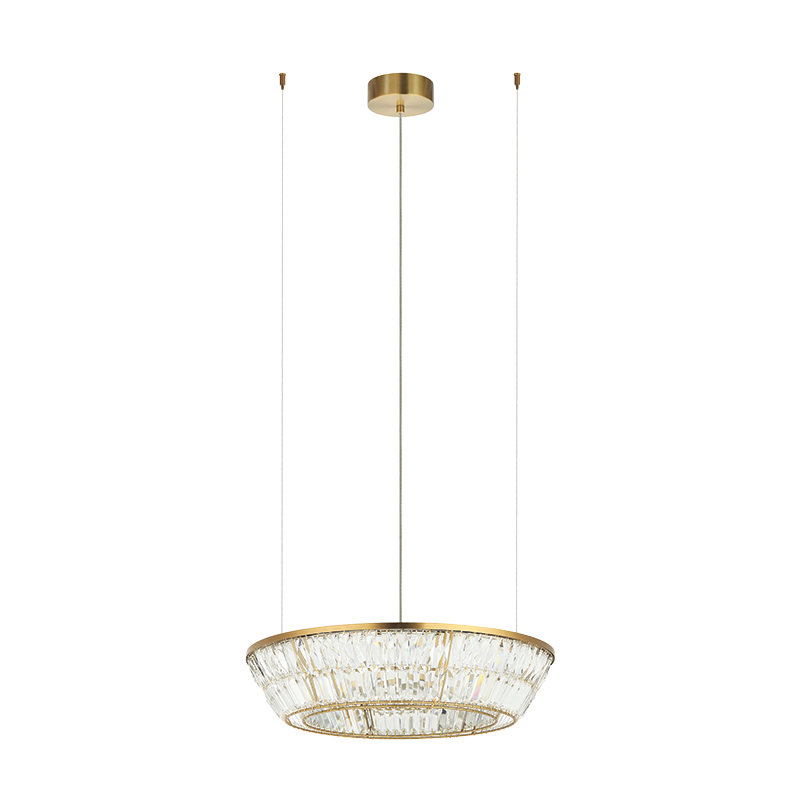 Lampa suspendata dimabila LARIS ANTIQUE BRASS 38W
